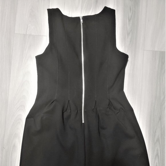J. Crew Ruched Dress Black - Picture 3 of 6